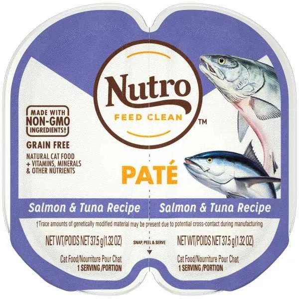 24/2.65 oz. Nutro Perfect Portions Salmon & Tuna - Food